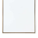 Hanging Rectangle Mirror (Natural Brass) Mirrors Regina Andrew