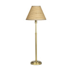 Polly Buffet Lamp (Natural Brass with Rattan Shade) Table Lamps Regina Andrew