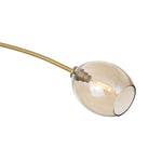Artemis Pendant Double (Natural Brass with Champagne Glass) Chandelier Regina Andrew