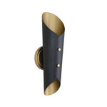 Vest Sconce (Blackened Brass and Natural Brass) Wall Sconces Regina Andrew