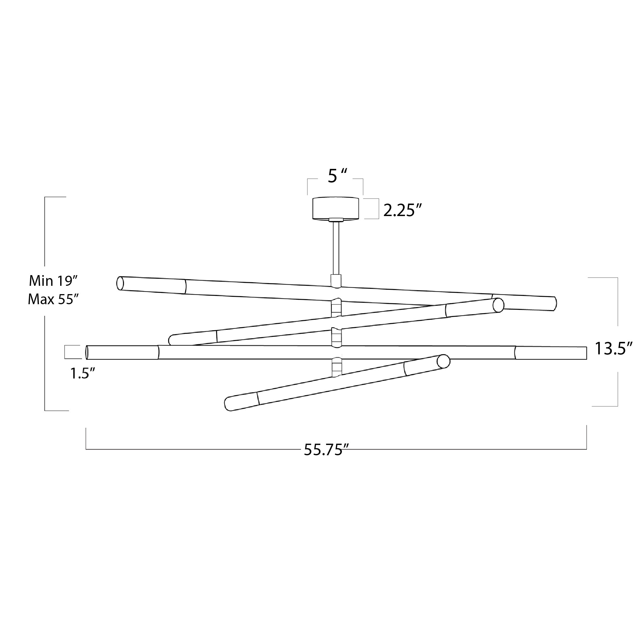 Wick Chandelier (Oil Rubbed Bronze) Chandelier Regina Andrew