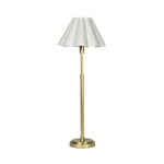 IN STORE - Polly Buffet Lamp - Brass with White Shade LIGHTING - in store Regina Andrew