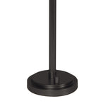 Polly Buffet Lamp (Blackened Brass with White Scalloped Shade) Table Lamps Regina Andrew