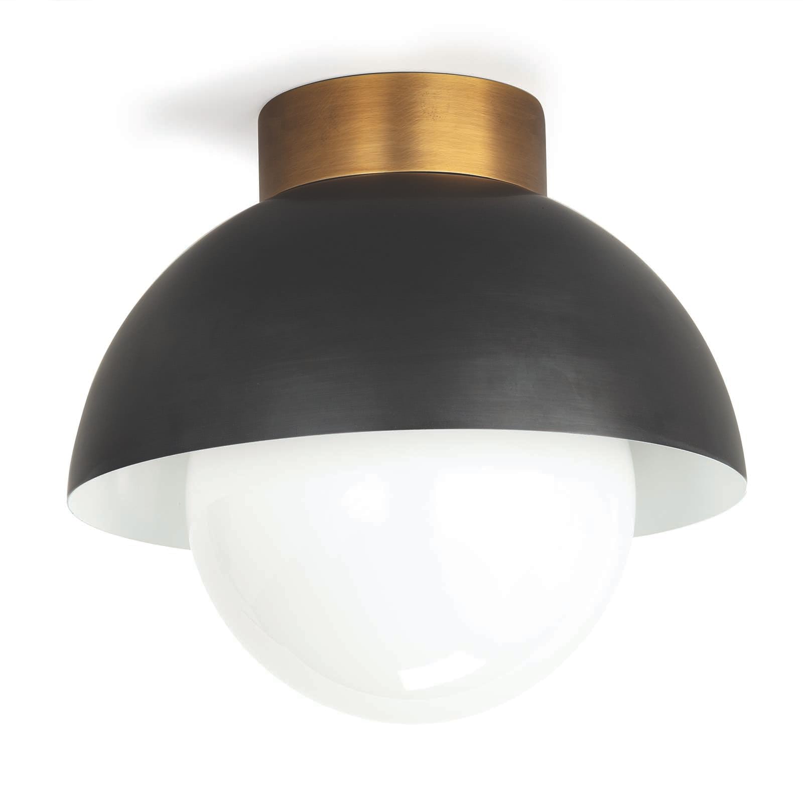 Montreux Flush Mount (Oil Rubbed Bronze and Natural Brass) Flush Mount Regina Andrew