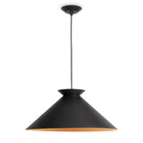 STORE FIXTURE - Viggo Pendant Large - Black/Gold LIGHTING - store fixture Regina Andrew