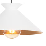 STORE FIXTURE - Viggo Pendant Small - White/Gold LIGHTING - store fixture Regina Andrew