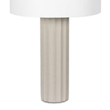 Tambour Concrete Table Lamp Table Lamps Regina Andrew