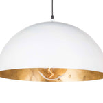 STORE FIXTURE - Sigmund Pendant Large (White and Gold) LIGHTING - store fixture Regina Andrew