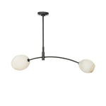 Artemis Pendant Double (Oil Rubbed Bronze with Alabaster Glass) Chandelier Regina Andrew