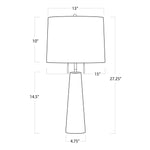Austen Alabaster Table Lamp Table Lamps Regina Andrew