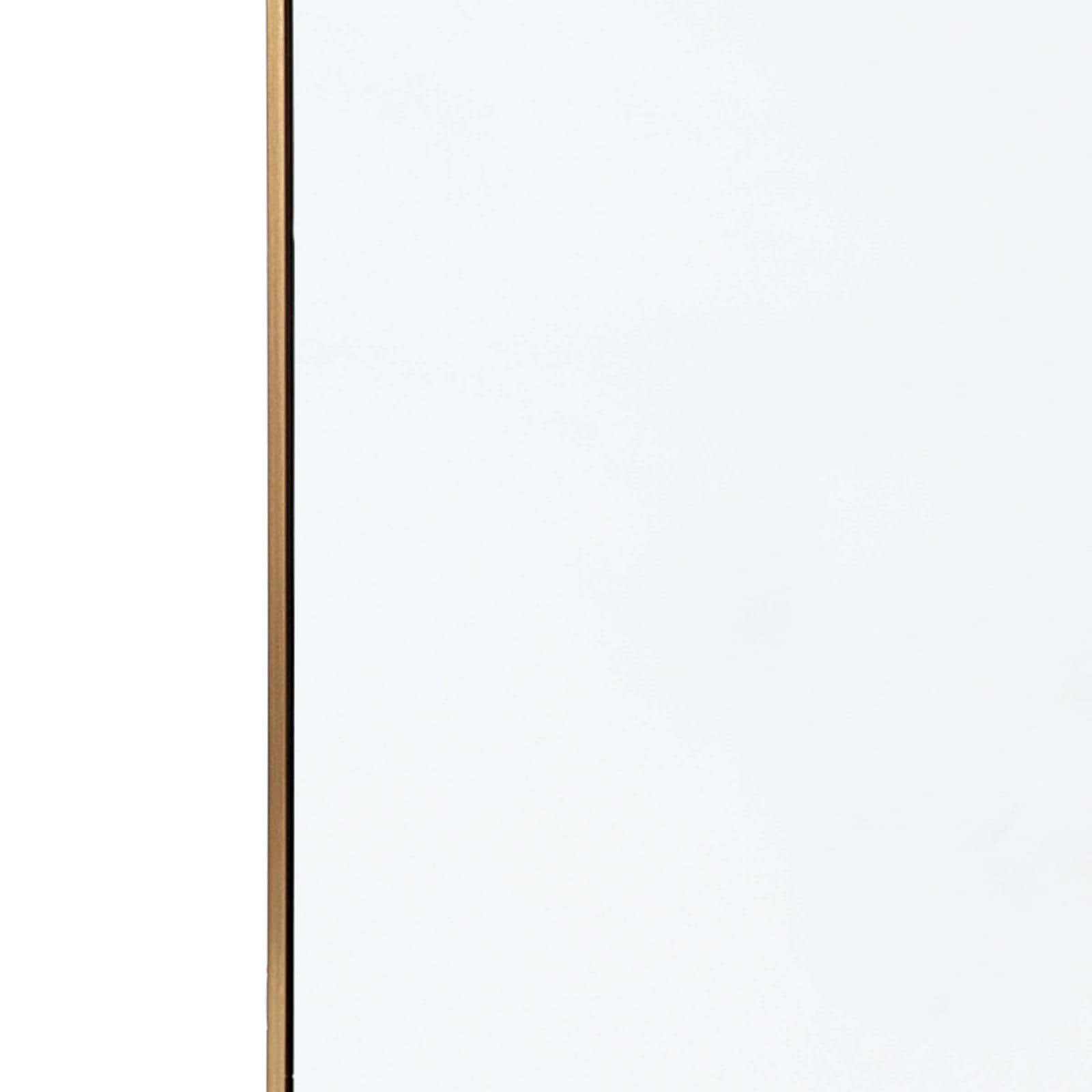 Hanging Rectangle Mirror (Natural Brass) Mirrors Regina Andrew