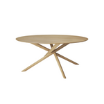 Mikado Dining Table - Round Oak 9 - a - FURNITURE - Dining Table - round Ethnicraft