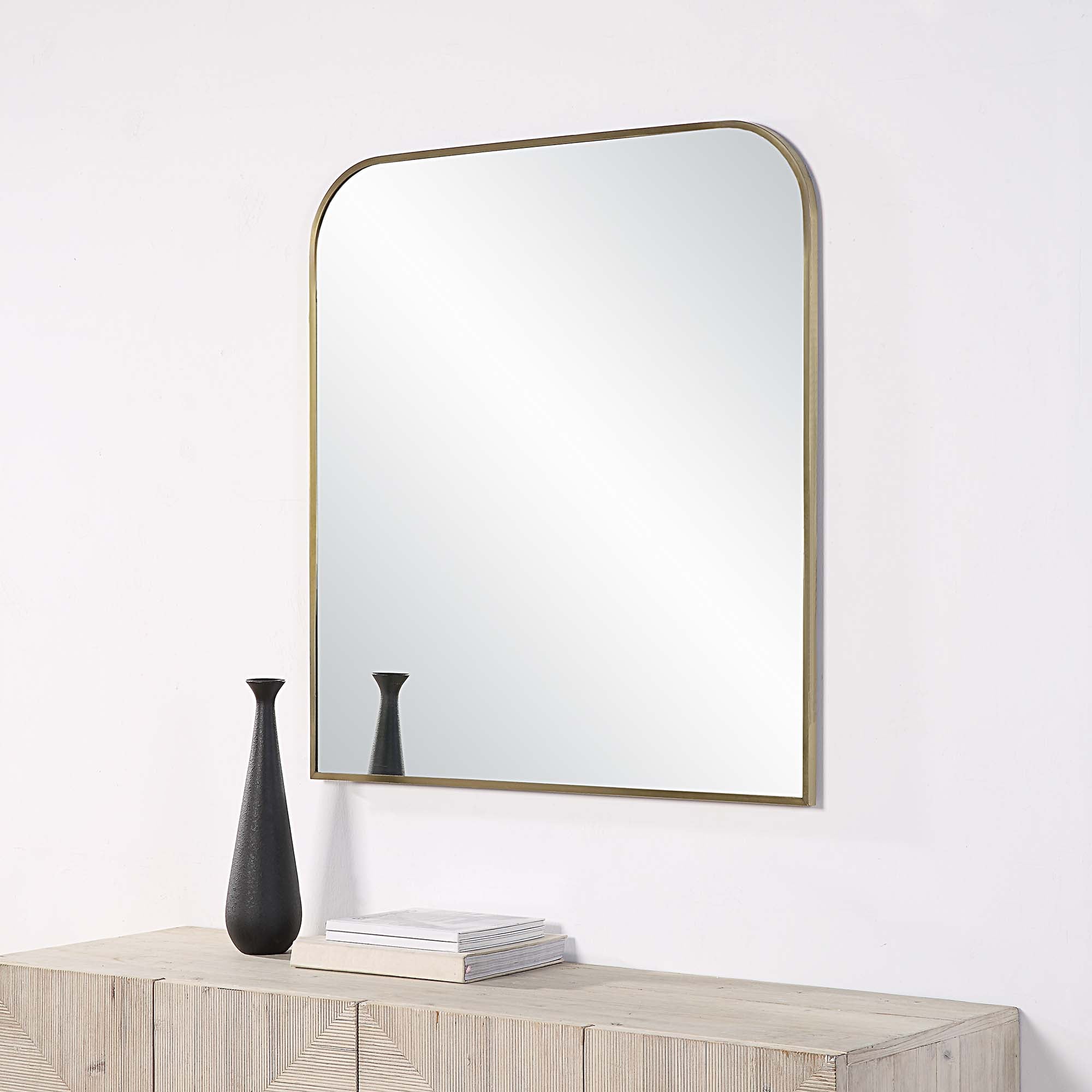 Nadia Wall Mirror 100 - a - wall mirror Renwil