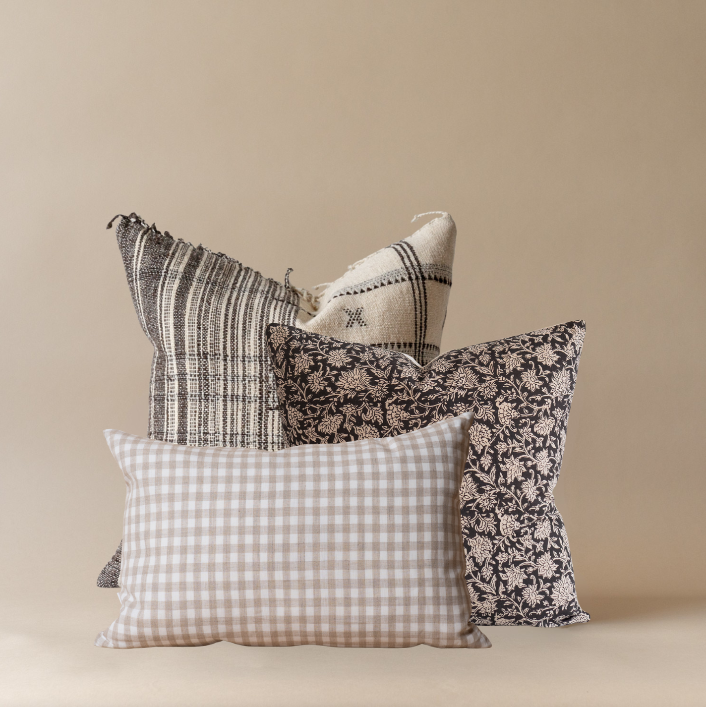 Rowan Pillow Cover Combo 4 - PILLOWS - Pillow Combo Rug and Weave Pillows