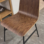FLOOR MODEL - Gus* Modern Lecture Chair - Walnut FURNITURE - floor model Gus