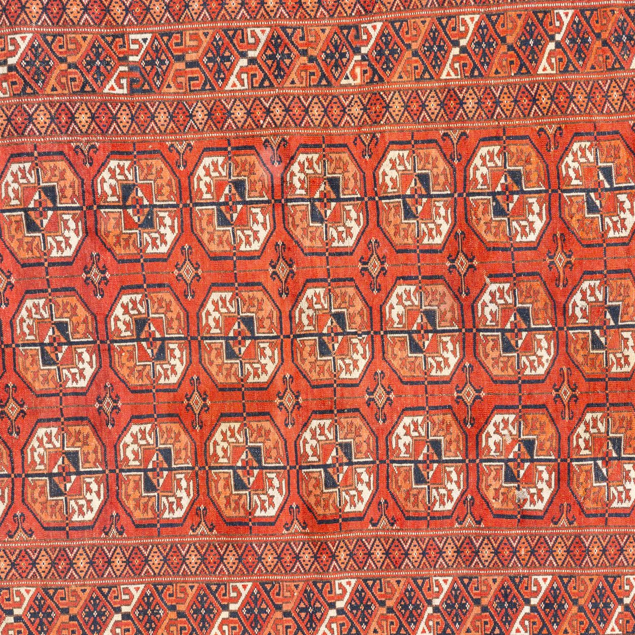 3'4" x 4'7" Antique Caucasian Rug RUGS - vintage Rug & Weave Rugs