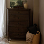 Charcoal Ruffle Pillow Cover 3 - PILLOWS - linen - cool Rug & Weave Pillows