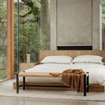 Lath King Bed Beds Moe's Furniture