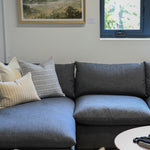 Walden 2 Piece Sectional - Charcoal 2 - FURNITURE - sectional Four Hands