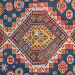 3'6 x 5'4 Antique Caucasian Rug RUGS - vintage Rug & Weave Rugs
