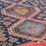 3'6 x 5'4 Antique Caucasian Rug RUGS - vintage Rug & Weave Rugs