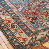 3'4 x 5'0 Antique Caucasian Rug RUGS - vintage Rug & Weave Rugs