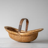 Flora Oval Vintage Flower Basket basket Hauer Market