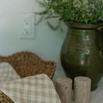 Travertine Salt & Pepper Shakers salt and pepper shakers Creative Co-op (DYA)