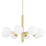 FLOOR MODEL - Stella 36" Chandelier - Aged Brass LIGHTING - floor model Hudson Valley Lighting