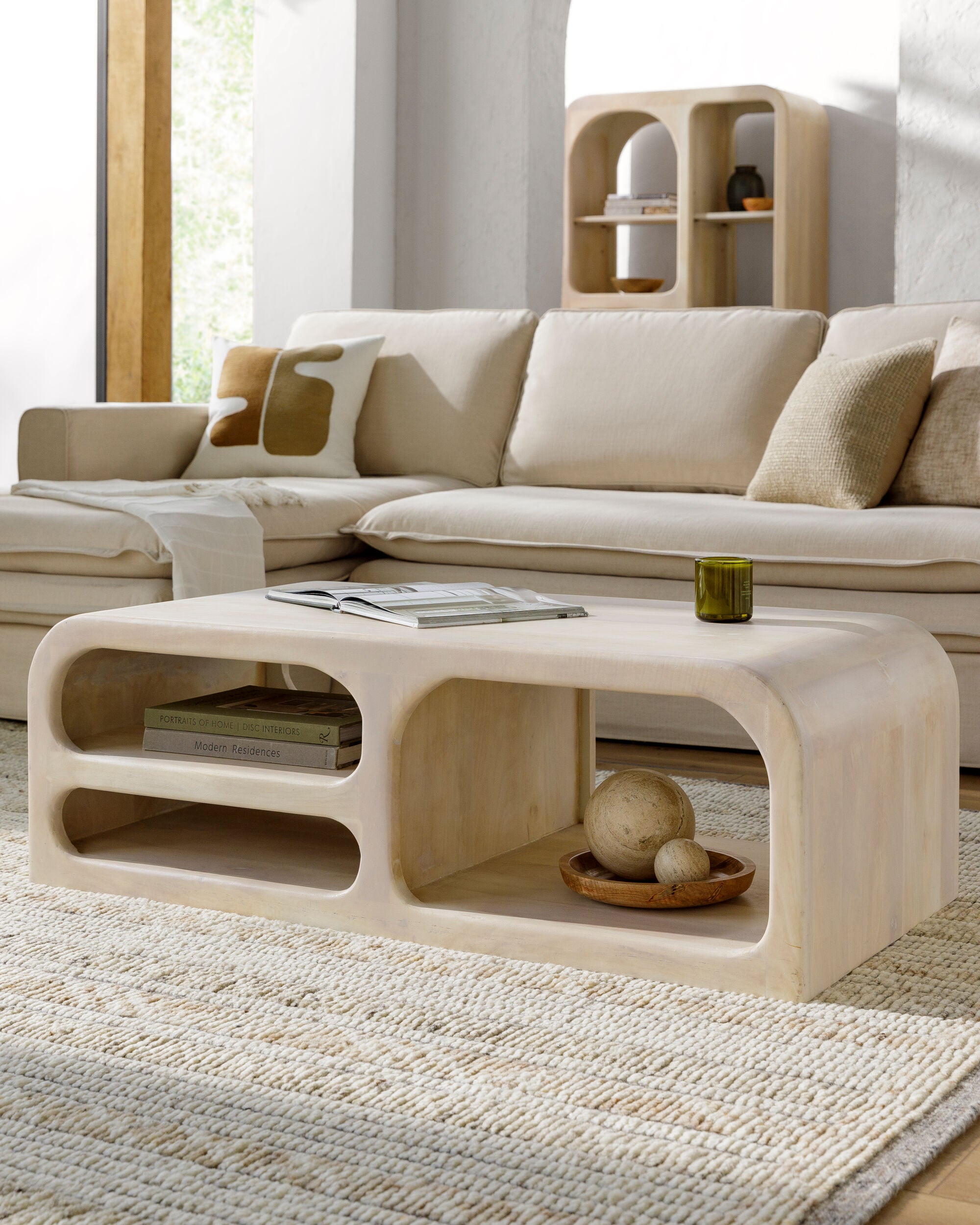 Tanner Coffee Table FURNITURE - coffee table Surya