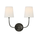 Vendome Double Sconce LIGHTING - sconce Visual Comfort Bronze