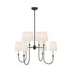 Vendome Large Chandelier LIGHTING - chandelier Visual Comfort Bronze