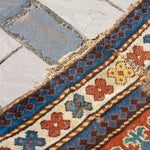 4' x 6'4" Antique Caucasian Rug RUGS - vintage Rug & Weave Rugs