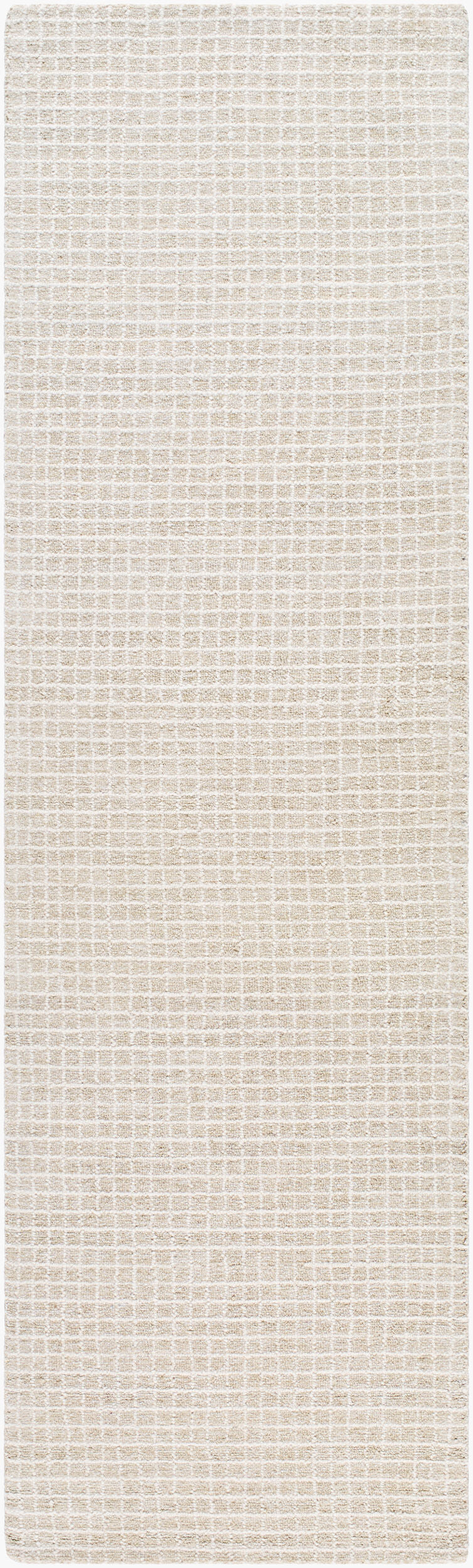 Andy Natural Gridwork Rug RUGS - wool Surya