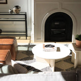 Aiden Ottoman / Tan 6 - FURNITURE - ottoman Sunpan