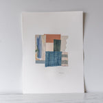 "In My Place" Original Collage by Holly Young ARTWORK - collage Holly Young