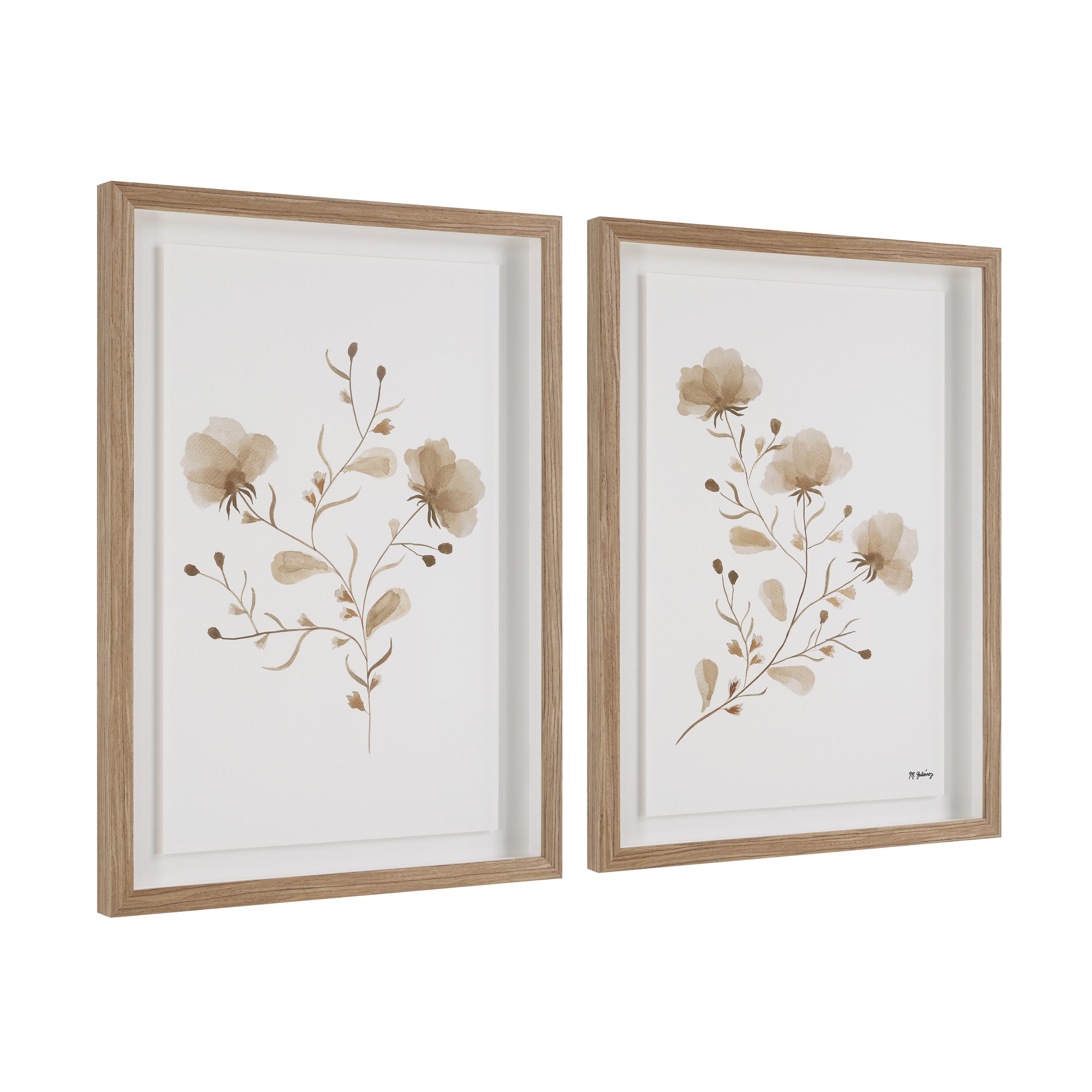 Marlena Framed Art Set ARTWORK - framed print Renwil
