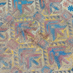 3'4" x 4'11" Antique Caucasian Rug RUGS - vintage Rug & Weave Rugs