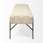 Alvin Bench - Cream 15 - FURNITURE - bed bench Mercana
