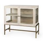 Ariel Accent Cabinet 7 - FURNITURE - sideboard/cabinet Mercana White Wood