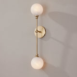 Andrews Sconce sconce Hudson Valley Lighting Aged Brass