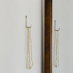 Handmade Brass Single Hook wall hook Fog Linen Work