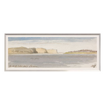 “Watercolour Cliffs” Framed Art Print ARTWORK - framed print Celadon Art