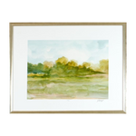 "Tree Lined Field" Framed Art Print ARTWORK - framed print Celadon Art