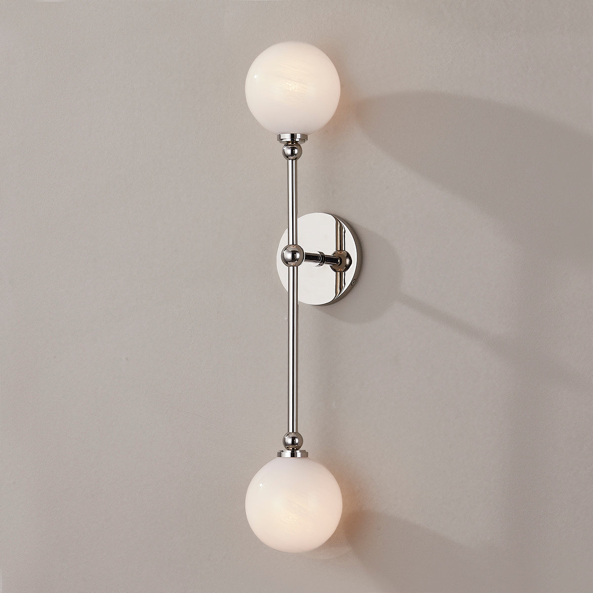 Andrews Sconce sconce Hudson Valley Lighting Polished Nickel