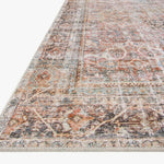 Loloi Adrian Sunset / Charcoal Rug 0-RUGS-patterned Loloi