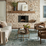 Magnolia Home by Joanna Gaines x Loloi Banks Blue / Lagoon Rug 1 - RUGS - patterned Loloi