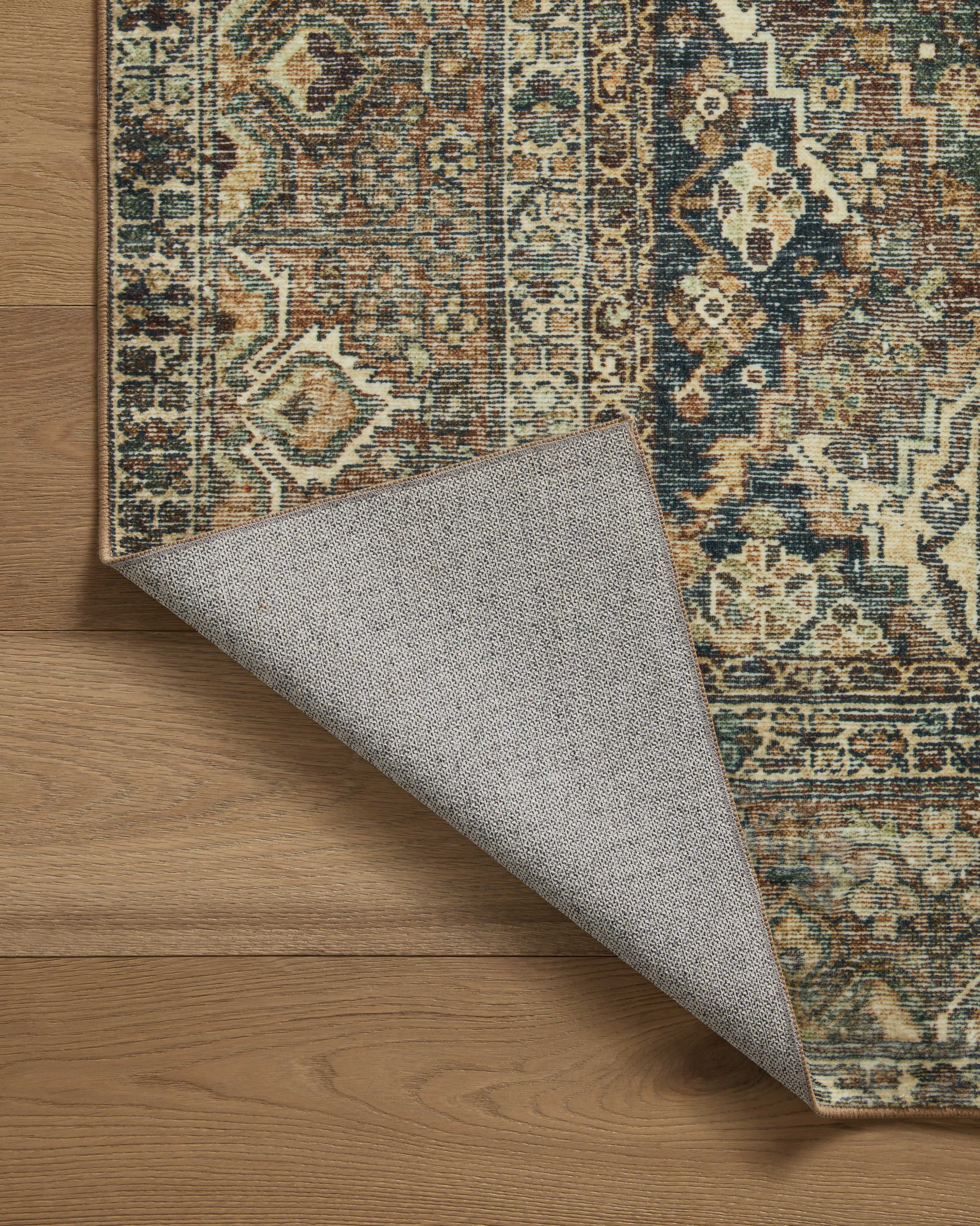 Magnolia Home by Joanna Gaines x Loloi Banks Spice / Blue Rug 1 - RUGS - patterned Loloi