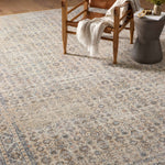 Angela Rose x Loloi Blake Beige/ Denim Rug 0-RUGS Loloi