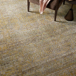 Jean Stoffer x Loloi Bradbury Dove / Gold Rug 0-patterned rugs Loloi